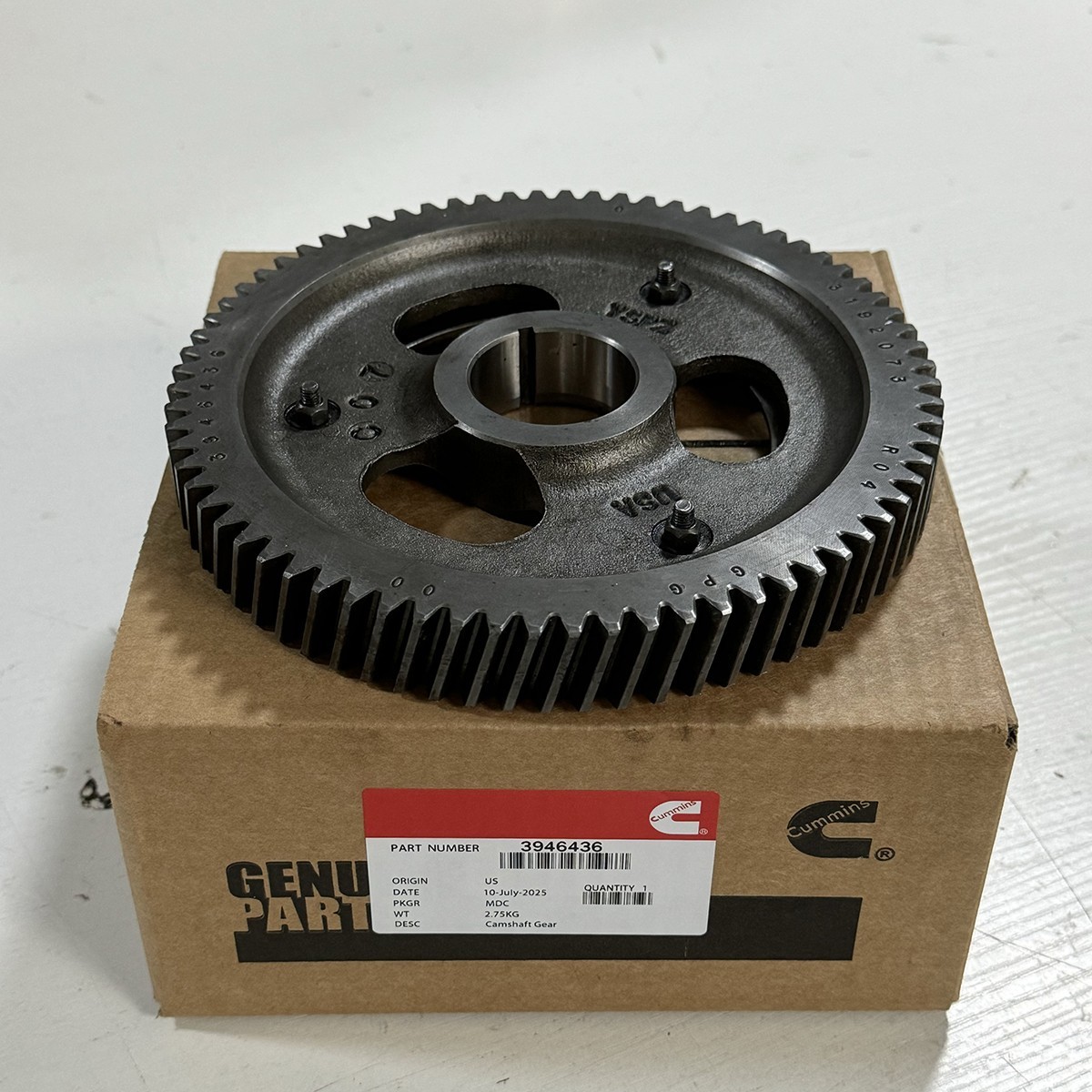 Camshaft Gear 3946436 For 1998-2002 Dodge Ram 5.9L Cummins Turbo Diesel