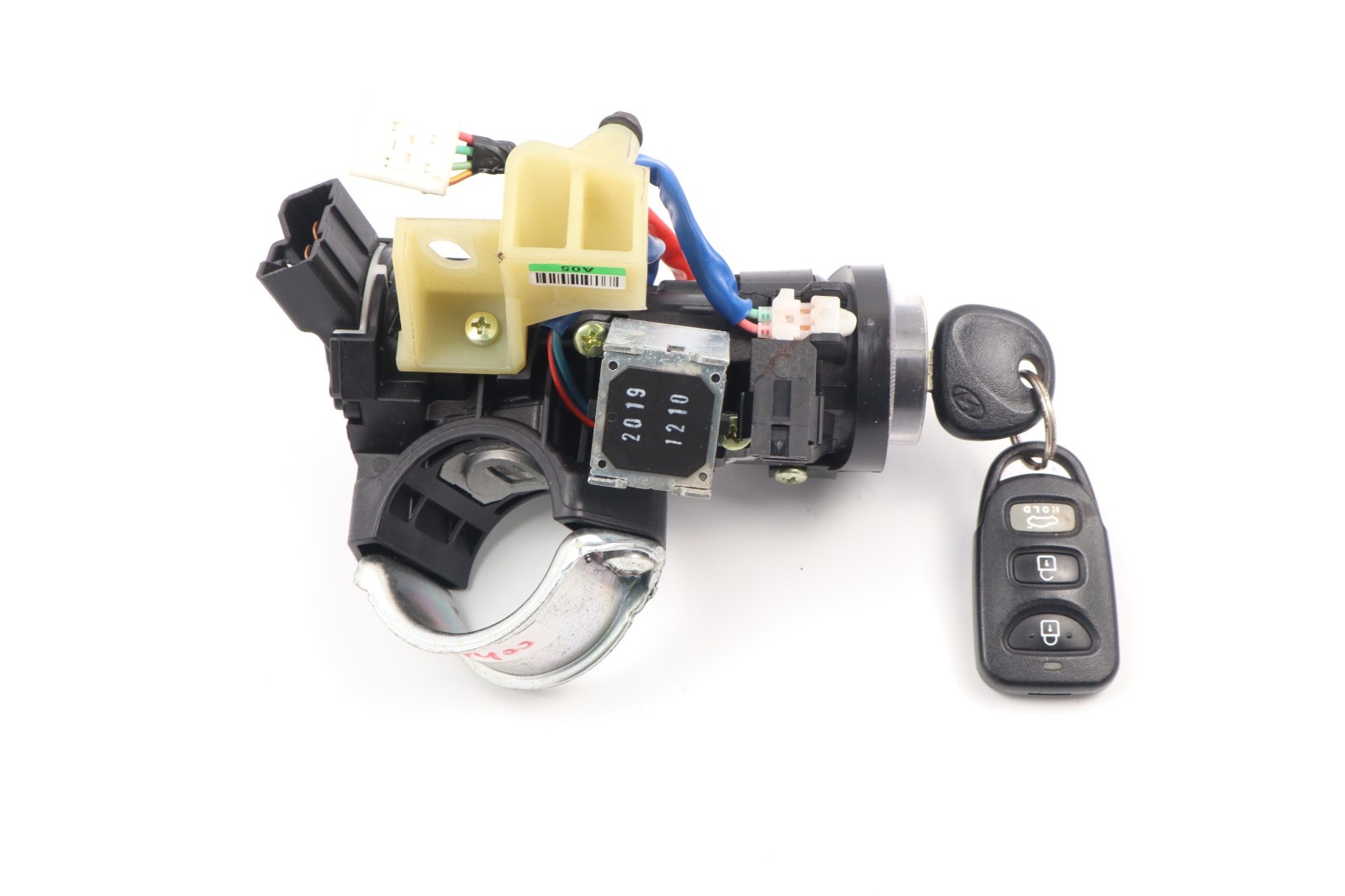 2019-2020 HYUNDAI ELANTRA IGNITION SWITCH LOCK CYLINER W/ KEY & IMMOBILIZER OEM