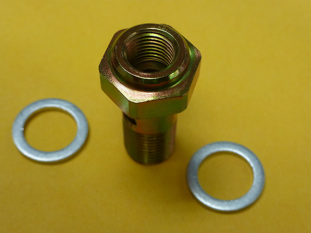 Russell 640700 M12 x 1.25 Banjo Bolt 1/8\ Russell 640700 M12 x 1.25 Banjo Bolt 1/8\