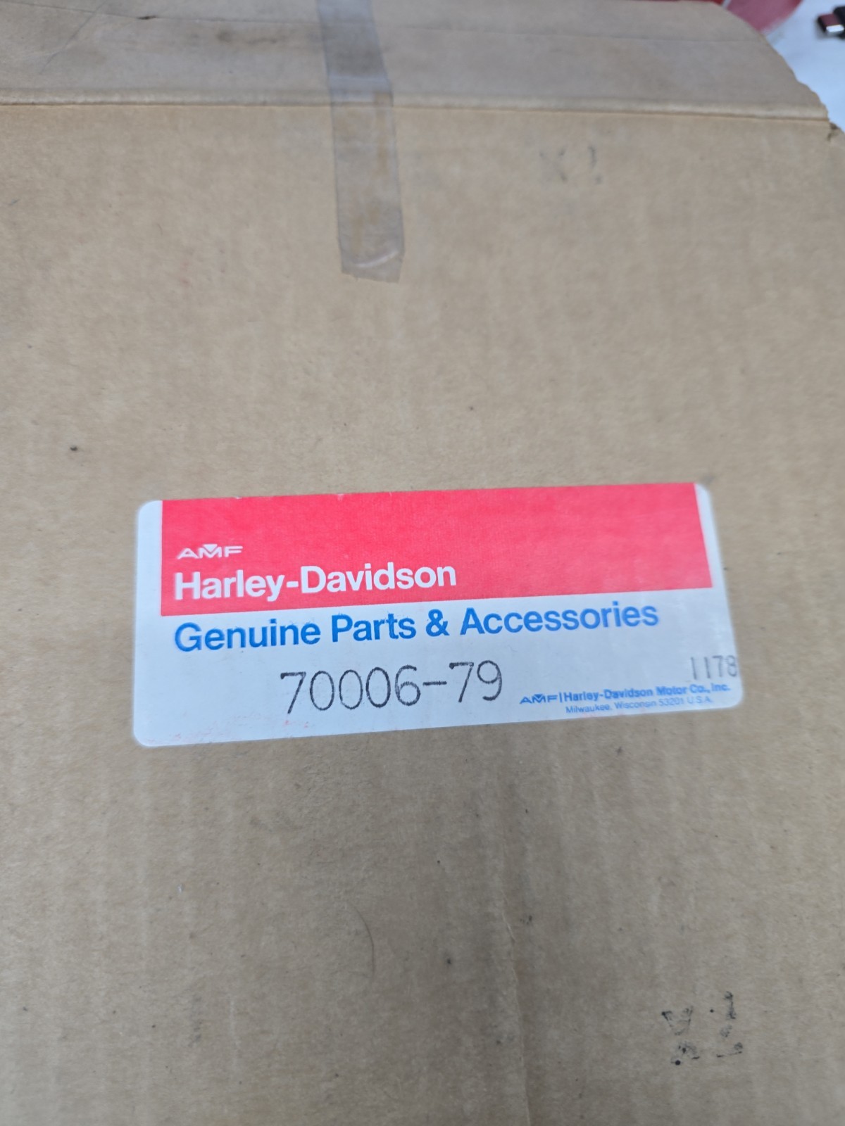 AMF,NOS,OEM,HARLEY-DAVIDSON 70006-79 RARE