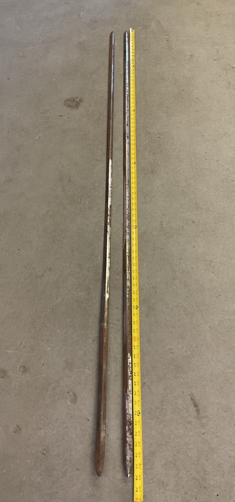 1937-1938 Chevy Running Board Molding Trim Pair LT7A 1937-1938 Chevy Running Board Molding Trim Pair LT7A