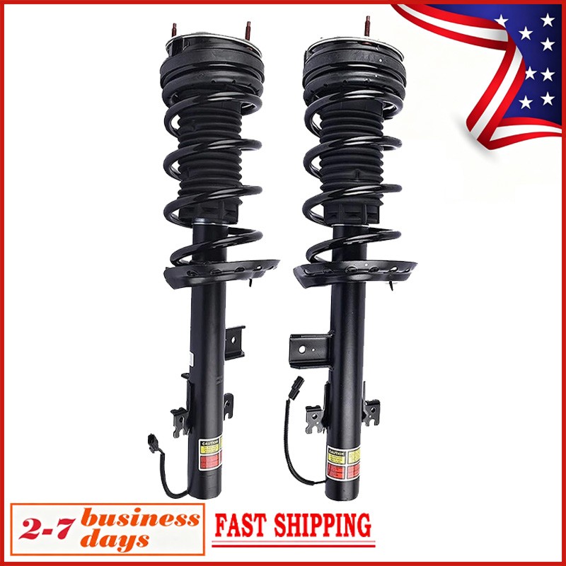 2X Rear Shock Absorber Strut Assys w/ Electric for Range Rover Evoque 2012-18