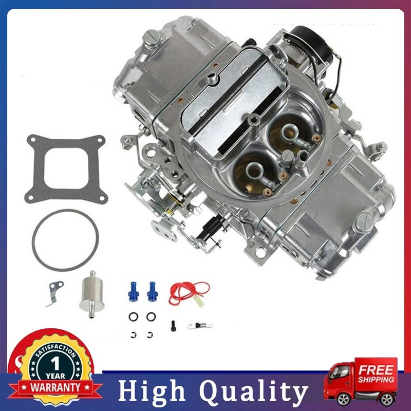 For 650 CFM Brawler Double-Pumper Carburetor Electric Choke BR-67255 4 Barrel#2