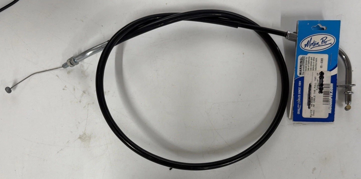 Motion Pro Black Vinyl Throttle Pull Cable 05-0365 Motion Pro Black Vinyl Throttle Pull Cable 05-0365