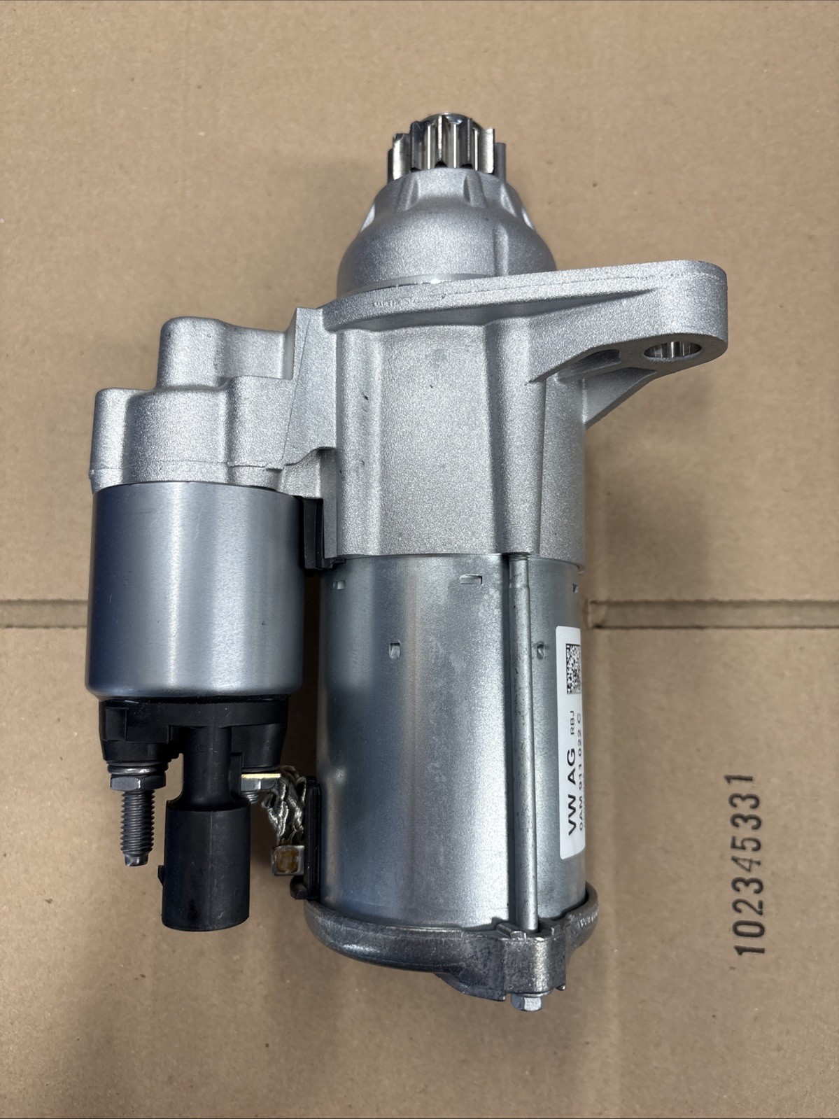 NEW OEM VW/AUDI STARTER/ STARTER MOTOR 0AM911022C GENUINE FACTORY OEM NEW OEM VW/AUDI STARTER/ STARTER MOTOR 0AM911022C GENUINE FACTORY OEM