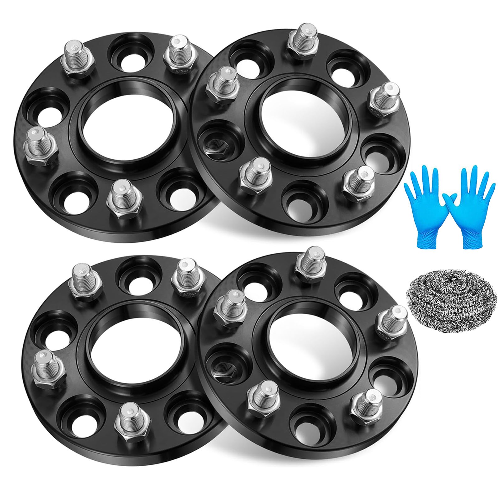 4PCS 15MM 5x114.3 5x4.5 Hubcentric Wheel Spacers For 1998-2025 Honda Accord