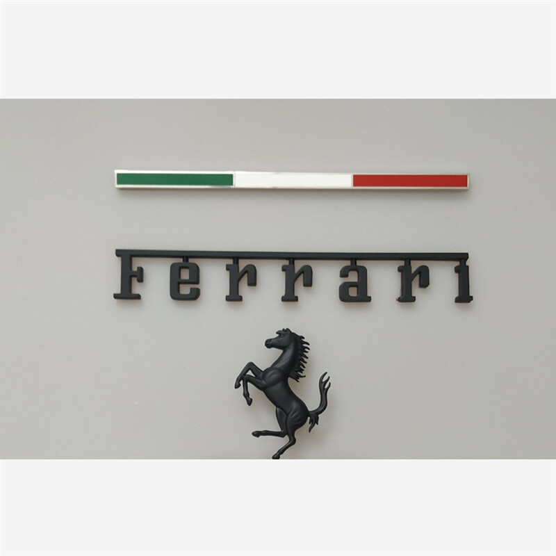 For Ferrari F8 Italy badge&Rear Horse Badge Script Brand New For Ferrari F8 Italy badge&Rear Horse Badge Script Brand New
