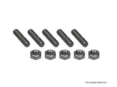 P2M for Stainless T25 / T28 Turbo Outlet Stud Nut Set M8X1.25