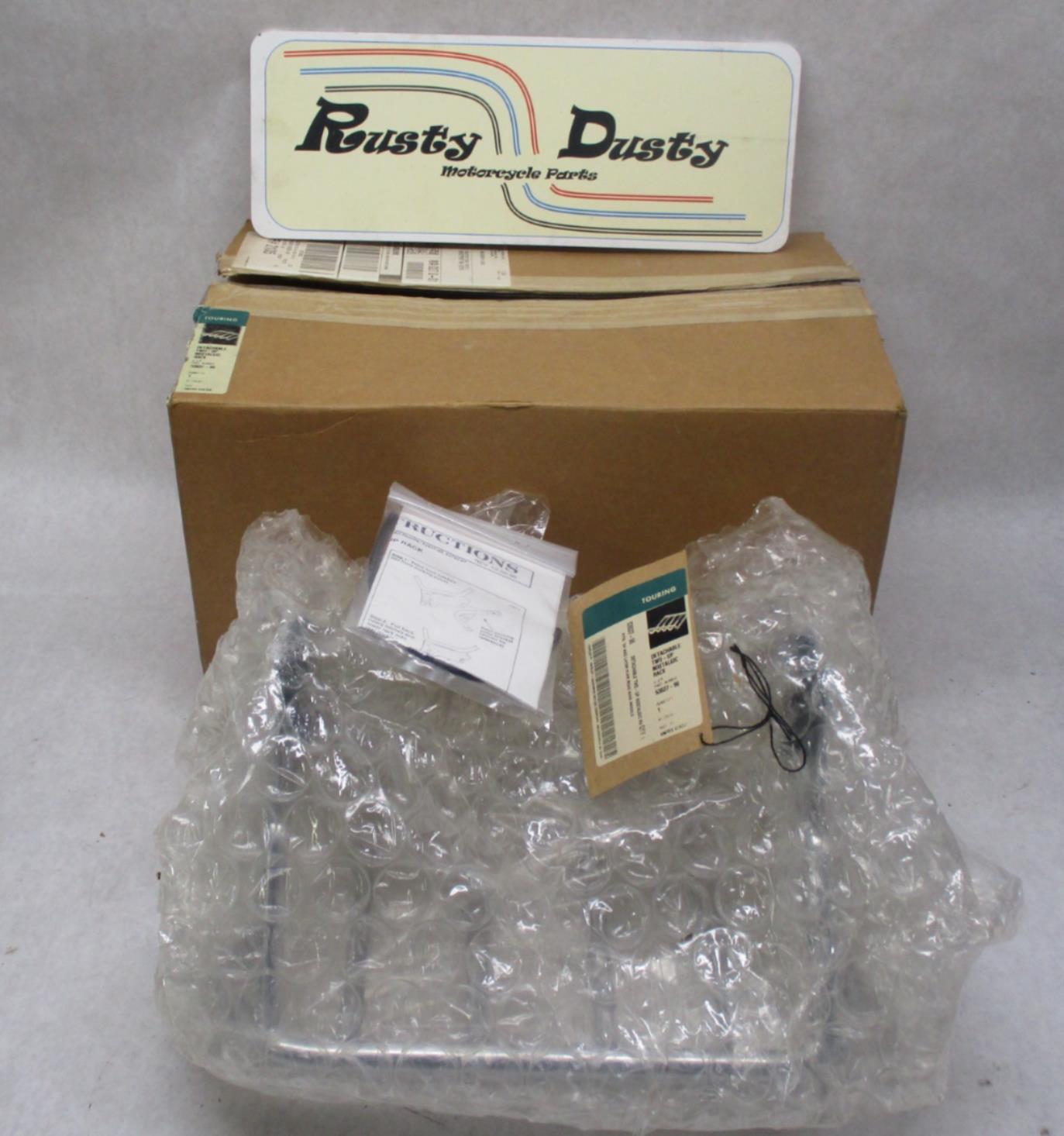 Harley Davidson Genuine NOS Detachable Two-Up Nostalgic Rack 53637-96 FLHR