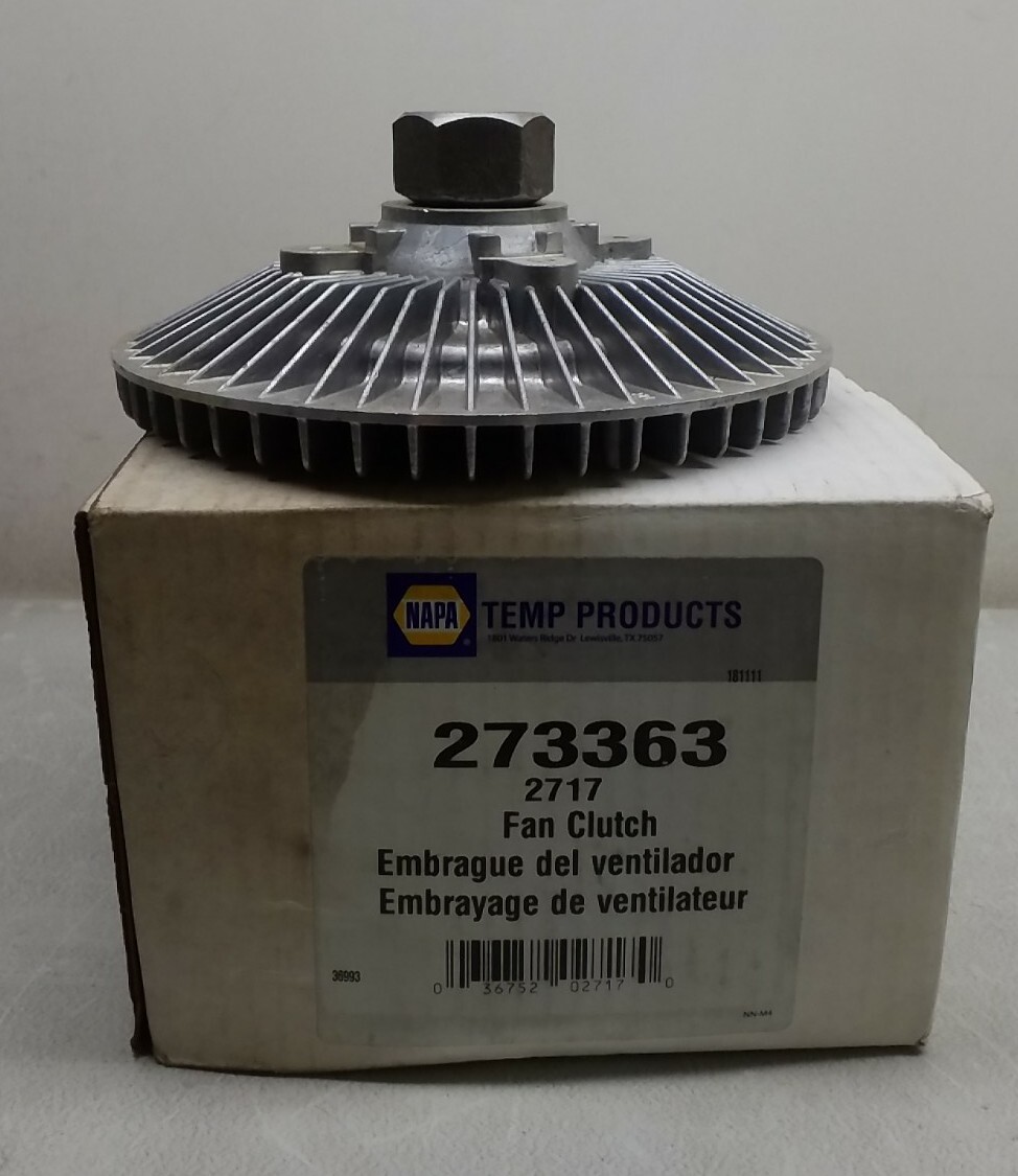 273363 Napa Engine Cooling Fan Clutch Napa Engine Fan Clutch 2717