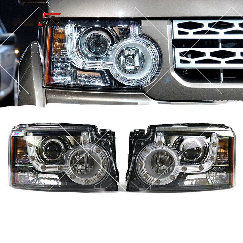 1 Pair Front Headlight Assemblies Kit For Land Rover Discovery 4 LR4 2010-2013 1 Pair Front Headlight Assemblies Kit For Land Rover Discovery 4 LR4 2010-2013
