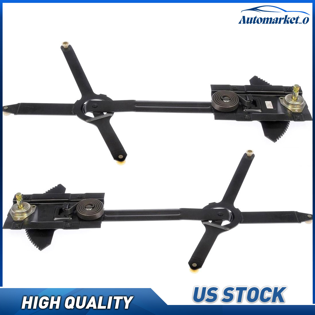 Fits Chevrolet C10 Pickup 1967-1969 1970 1971 2pcs Dorman Window Regulator Front