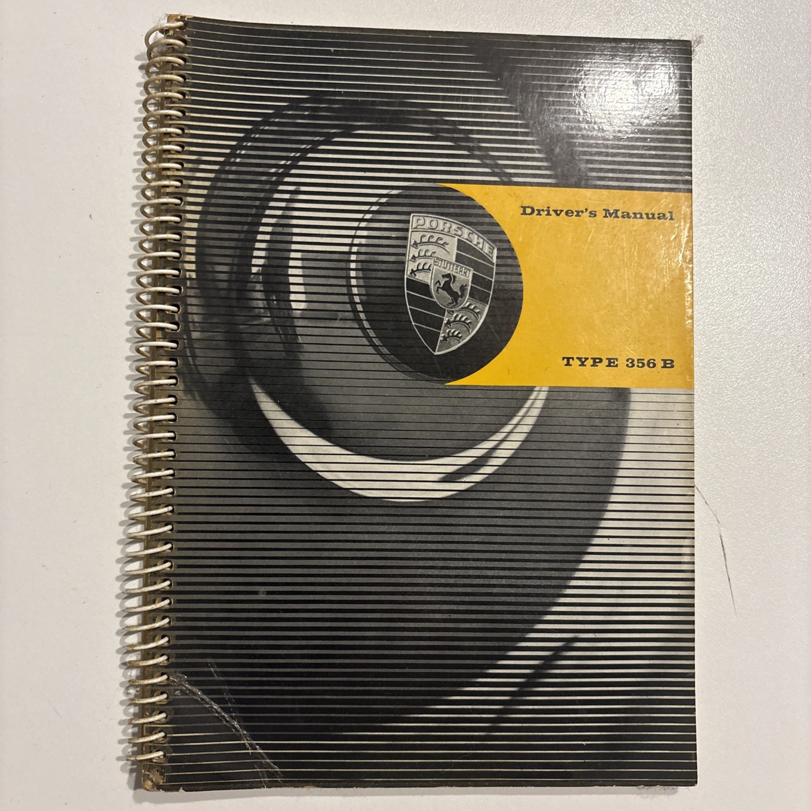 Jan. 1963 Porsche 356 B Spiral Bound DRIVER\'S OWNER’S MANUAL Factory Original Jan. 1963 Porsche 356 B Spiral Bound DRIVER\'S OWNER’S MANUAL Factory Original