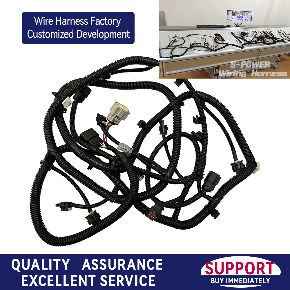 Front Bumper Eyelet Wiring Harness 1004420-04-T For Tesla Model S 2016-2021