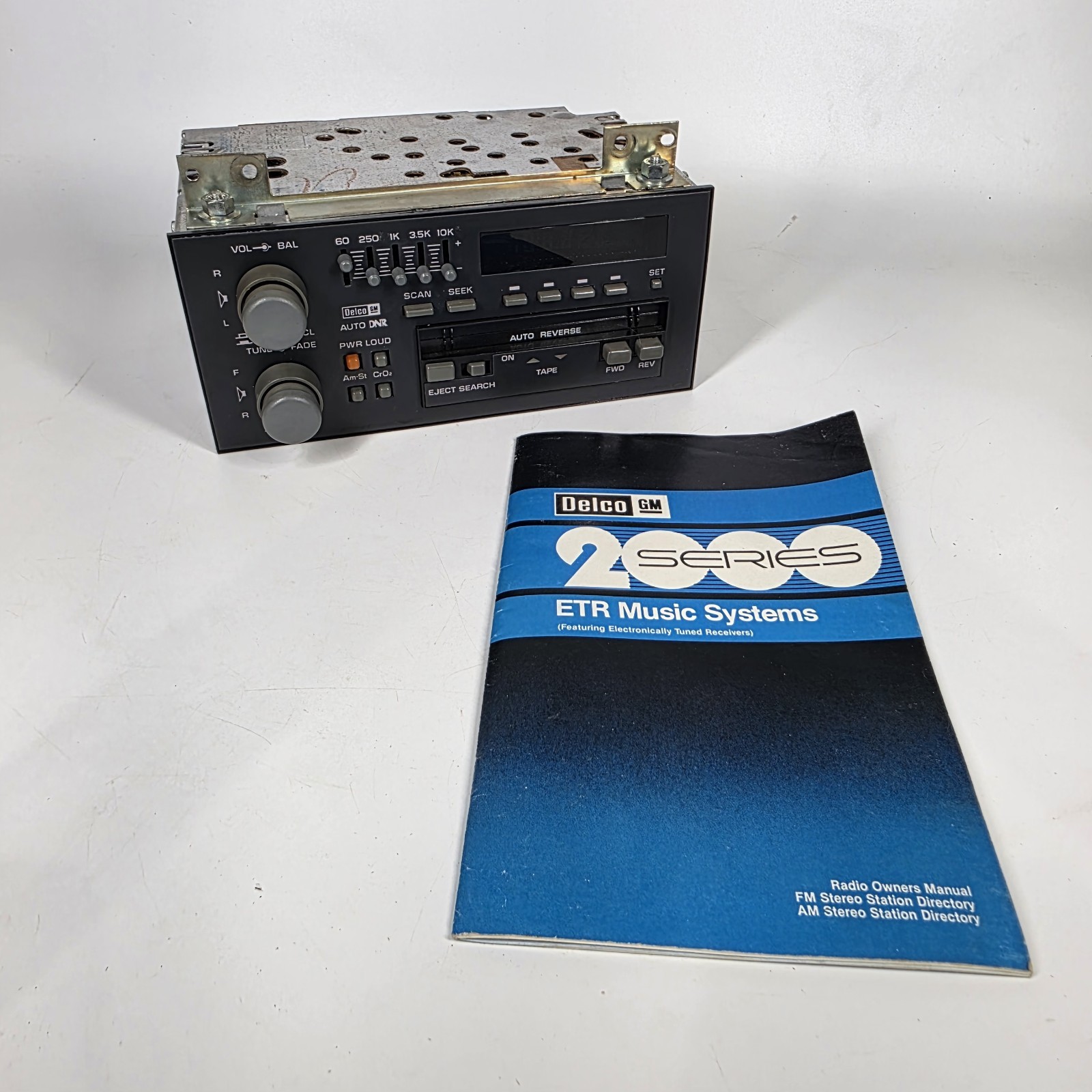 Rare 1984-1988 Fiero Firebird Trans Am Delco Radio Am Fm Cassette w/ Manual Rare 1984-1988 Fiero Firebird Trans Am Delco Radio Am Fm Cassette w/ Manual