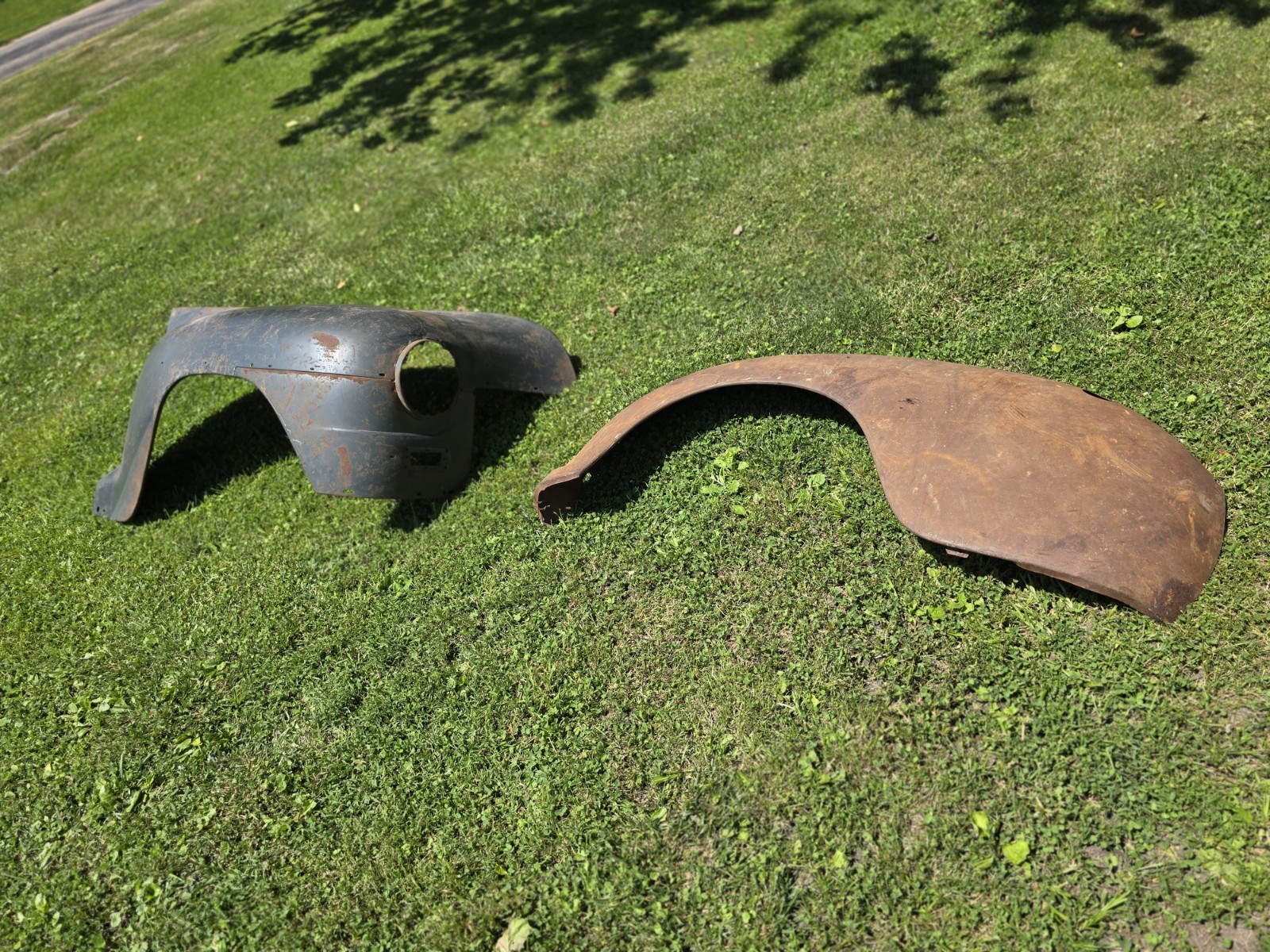 NOS 1946 1947 1948 MOPAR FENDERS PLYMOUTH P15 Special Deluxe USA RH FRT LH RR NOS 1946 1947 1948 MOPAR FENDERS PLYMOUTH P15 Special Deluxe USA RH FRT LH RR