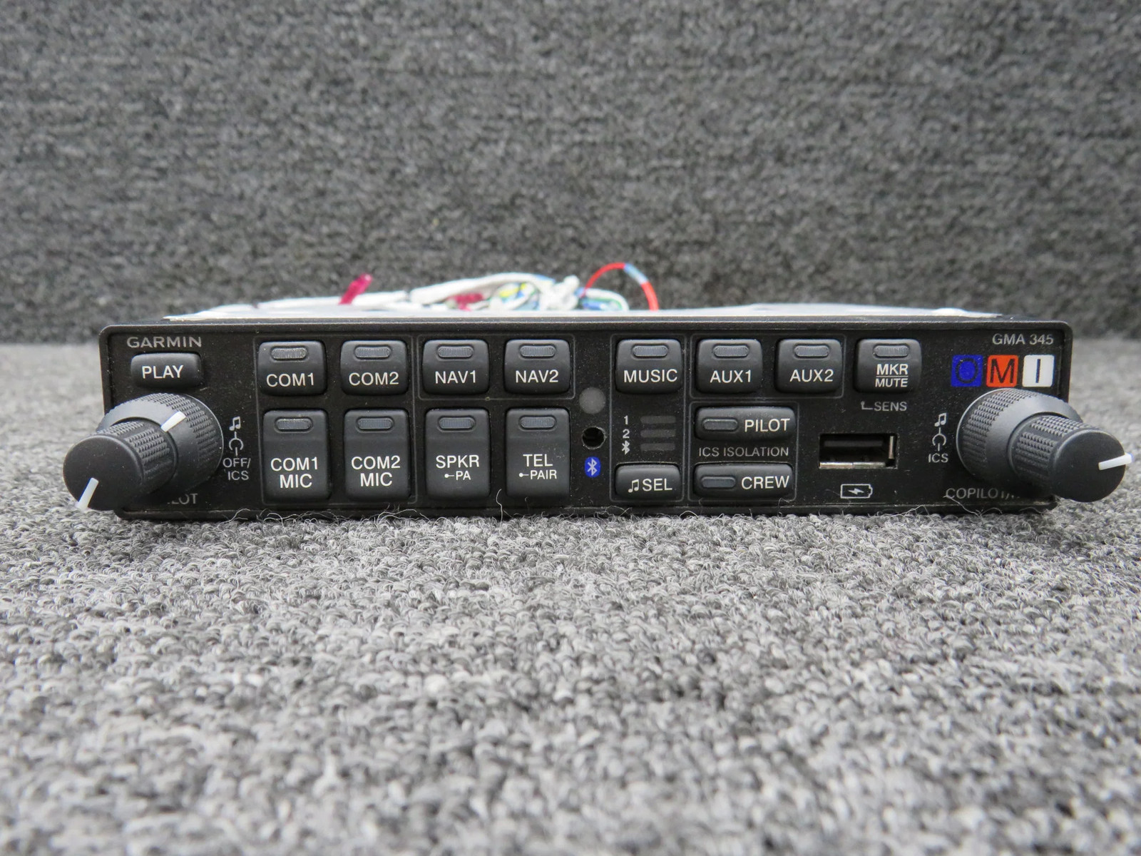 011-03520-00 Garmin GMA-345 Audio Panel Radio (Volts: 14-28, Core)
