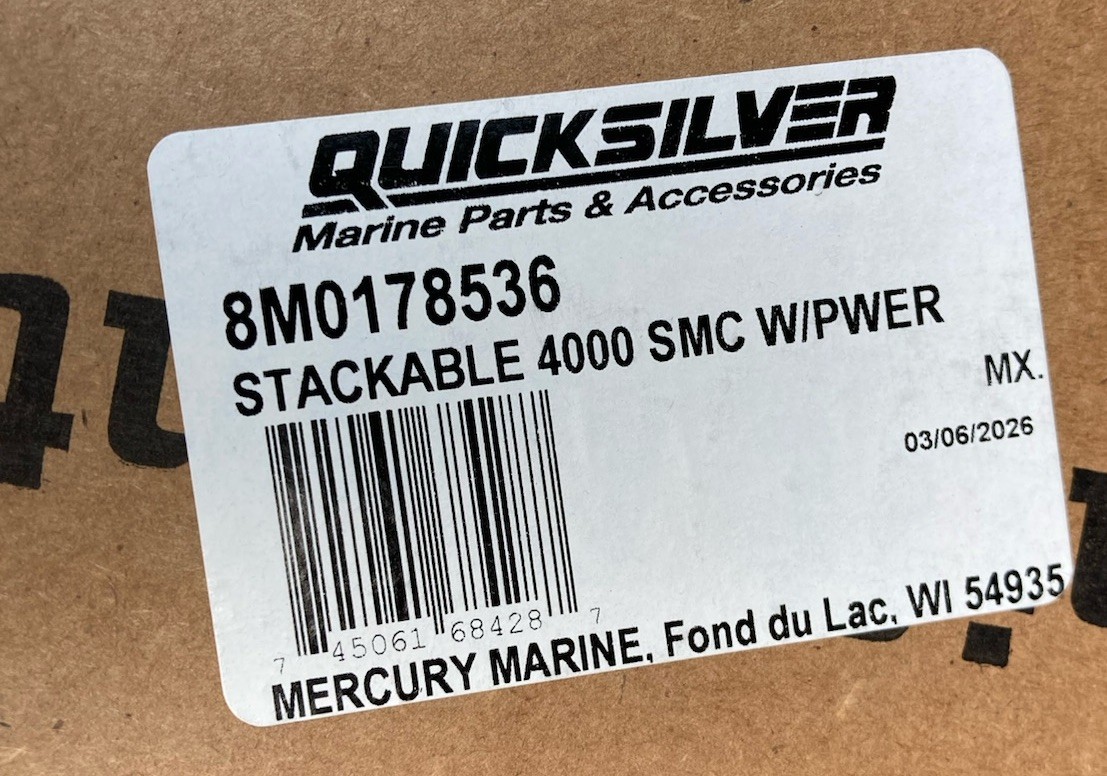 Mercury Marine Outboard Side Mount Control Box 8M0178537 OEM NEW IN BOX Mercury Marine Outboard Side Mount Control Box 8M0178537 OEM NEW IN BOX