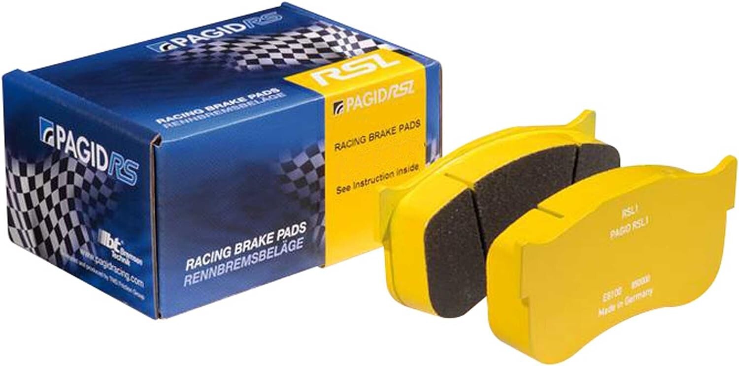 Pagid Racing - RSL29 Yellow Endurance Racing Brake Pads - Rear - 128529 Pagid Racing - RSL29 Yellow Endurance Racing Brake Pads - Rear - 128529