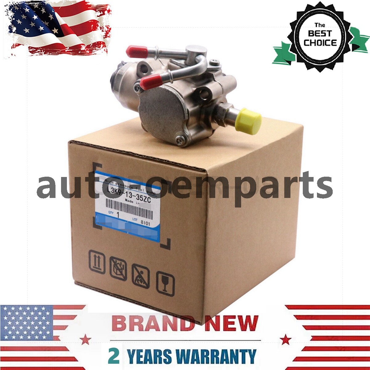 Genuine OEM for 07-13 Mazda 3 CX-7 High Pressure Fuel Pump L3K9-13-35ZC 2.3L