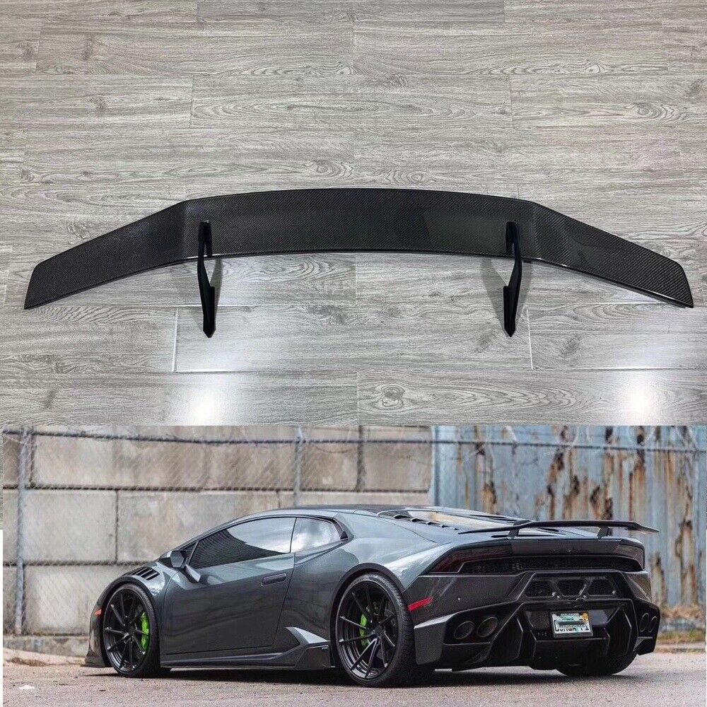 Carbon Fiber Car Rear Spoiler Wing For Lamborghini Huracan LP580