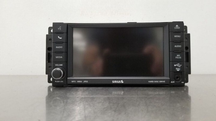 2010-2012 Dodge Ram 1500 2500 Pickup Radio AM FM DVD Player Receiver ID RBZ