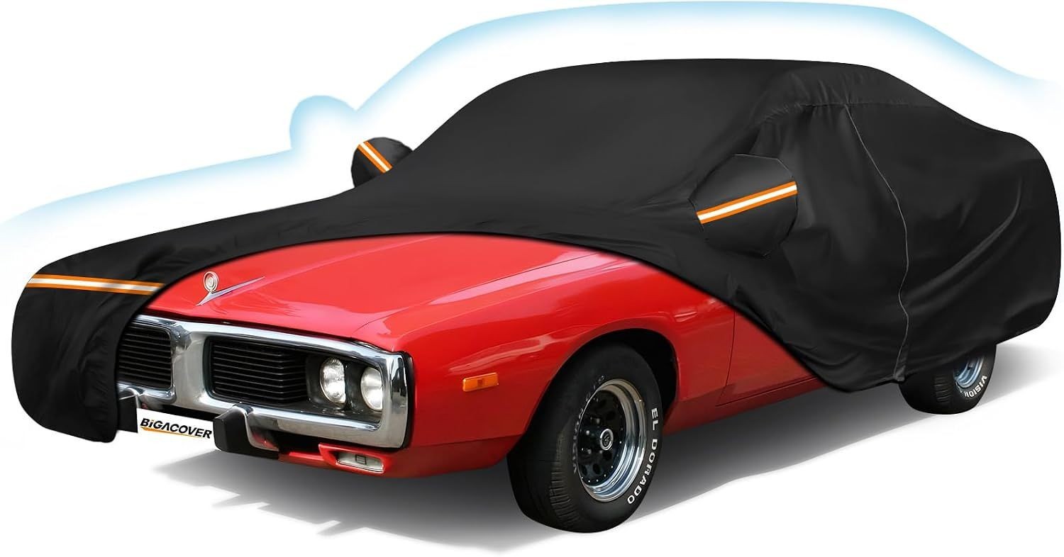 Heavy Duty Waterproof Full Car Cover for 1968-1974 Dodge Charger | Outdoor Use