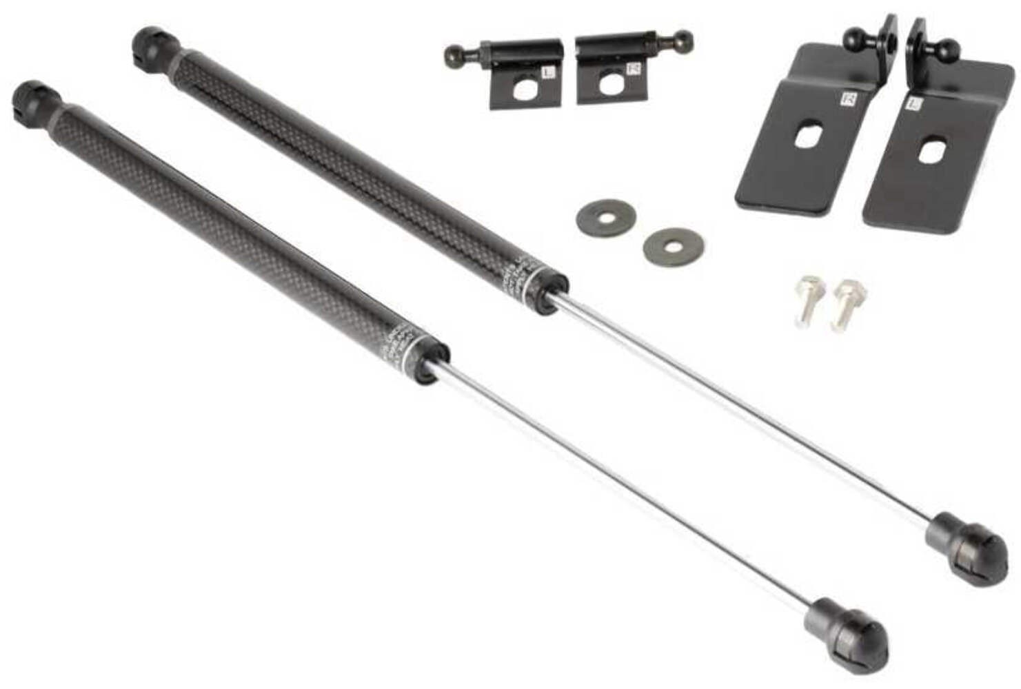 Tomioka Racing Carbon Hood Dampers Mitsubishi EVO 7/8/9 (2001–2007)