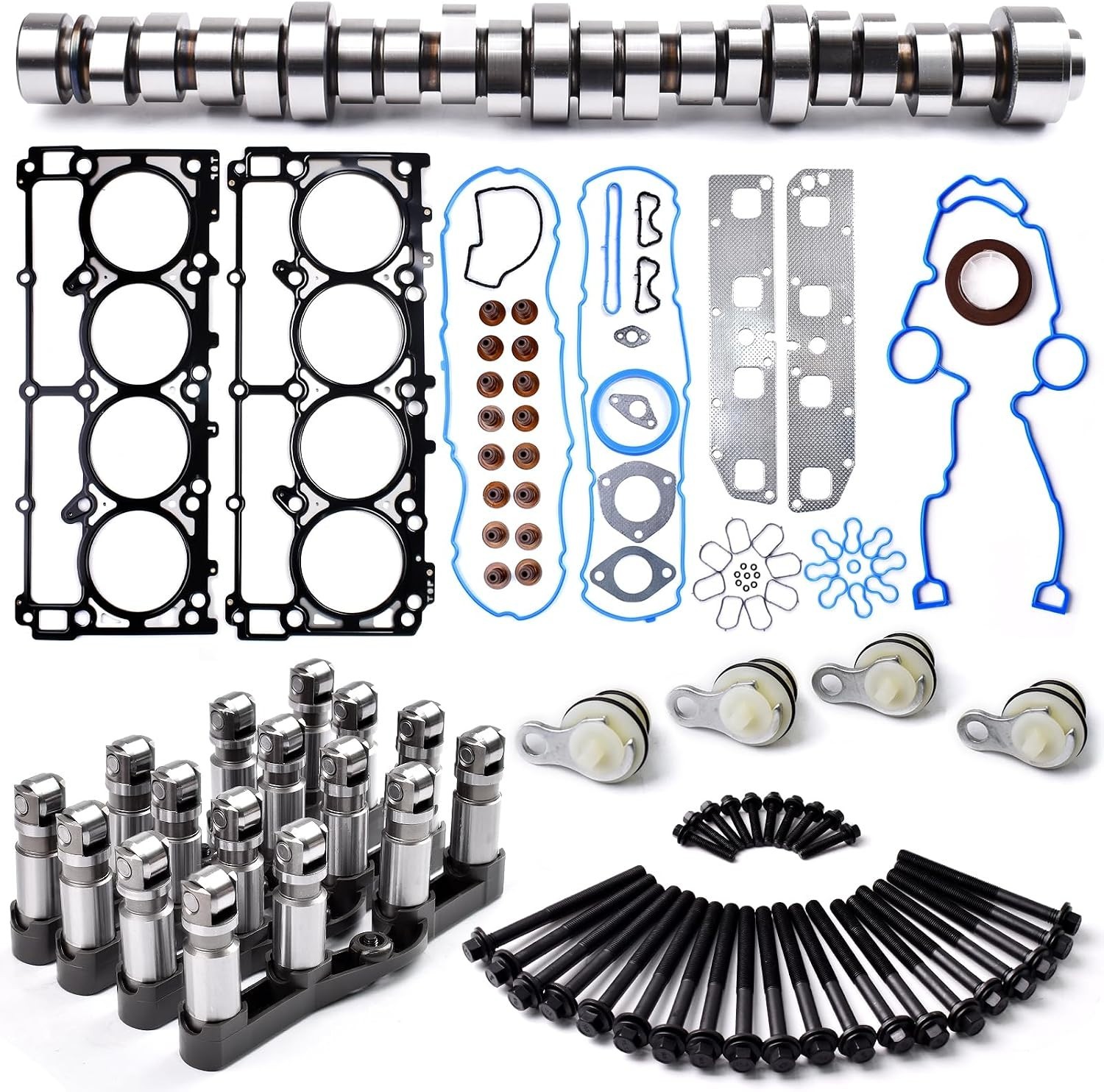 Non MDS 5.7L Hemi Lifters Cam Kit w/Head Gasket Bolts for 2005-2008 Non MDS 5.7L Hemi Lifters Cam Kit w/Head Gasket Bolts for 2005-2008