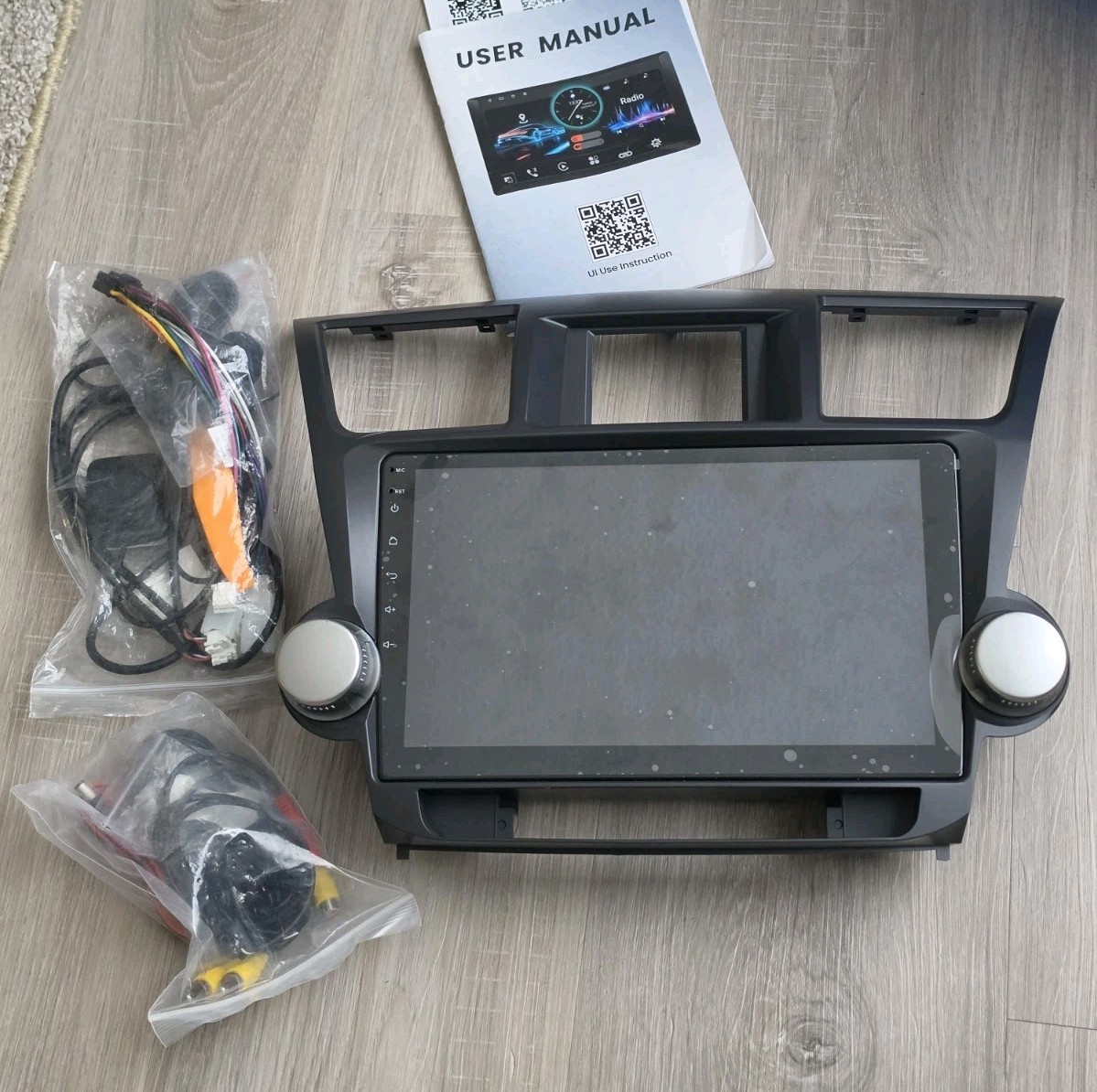Android 13 radio for Toyota Highlander 2008-2013 10.1\
