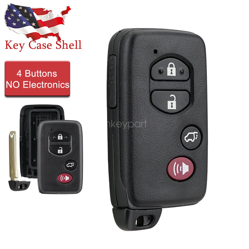 For 2008 - 2013 Toyota Highlander 2009 - 2016 Venza Remote Key Fob Case Shell