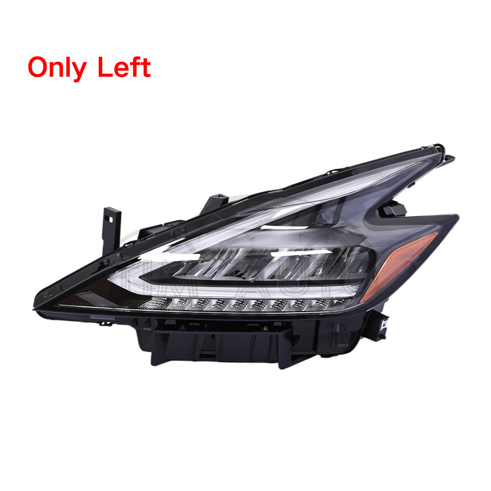 For 22-24 Nissan Murano Full LED Left OR Right OR Pair Headlight Assembly Black
