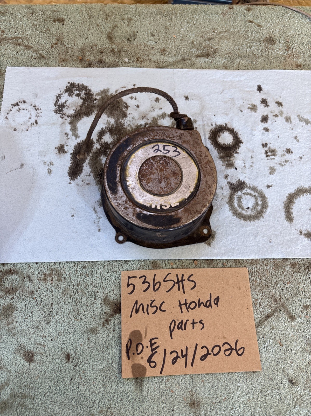 Suzuki Atv Recoil Rewind Pull Start 536 Suzuki Atv Recoil Rewind Pull Start 536
