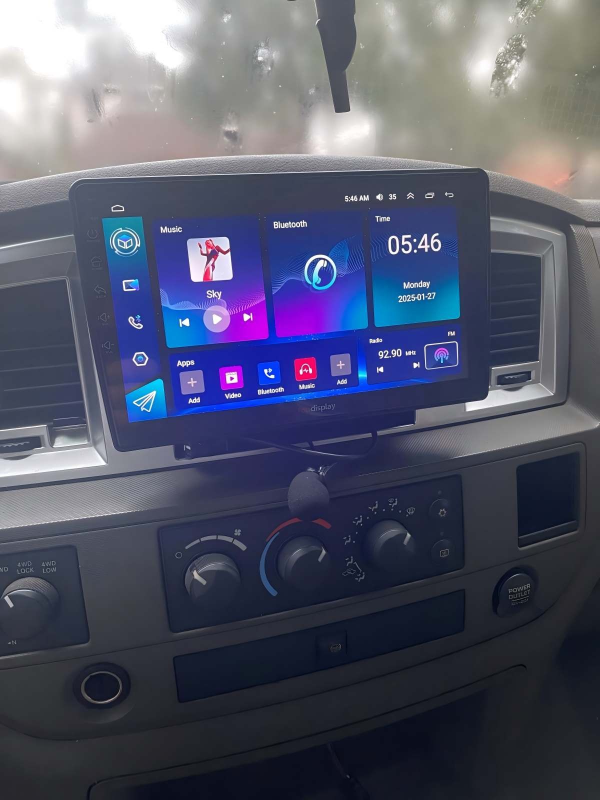 10.1\'\' 2+64G CarPlay For 2006-2008 Dodge Ram 1500 2500 3500 Car Stereo Radio