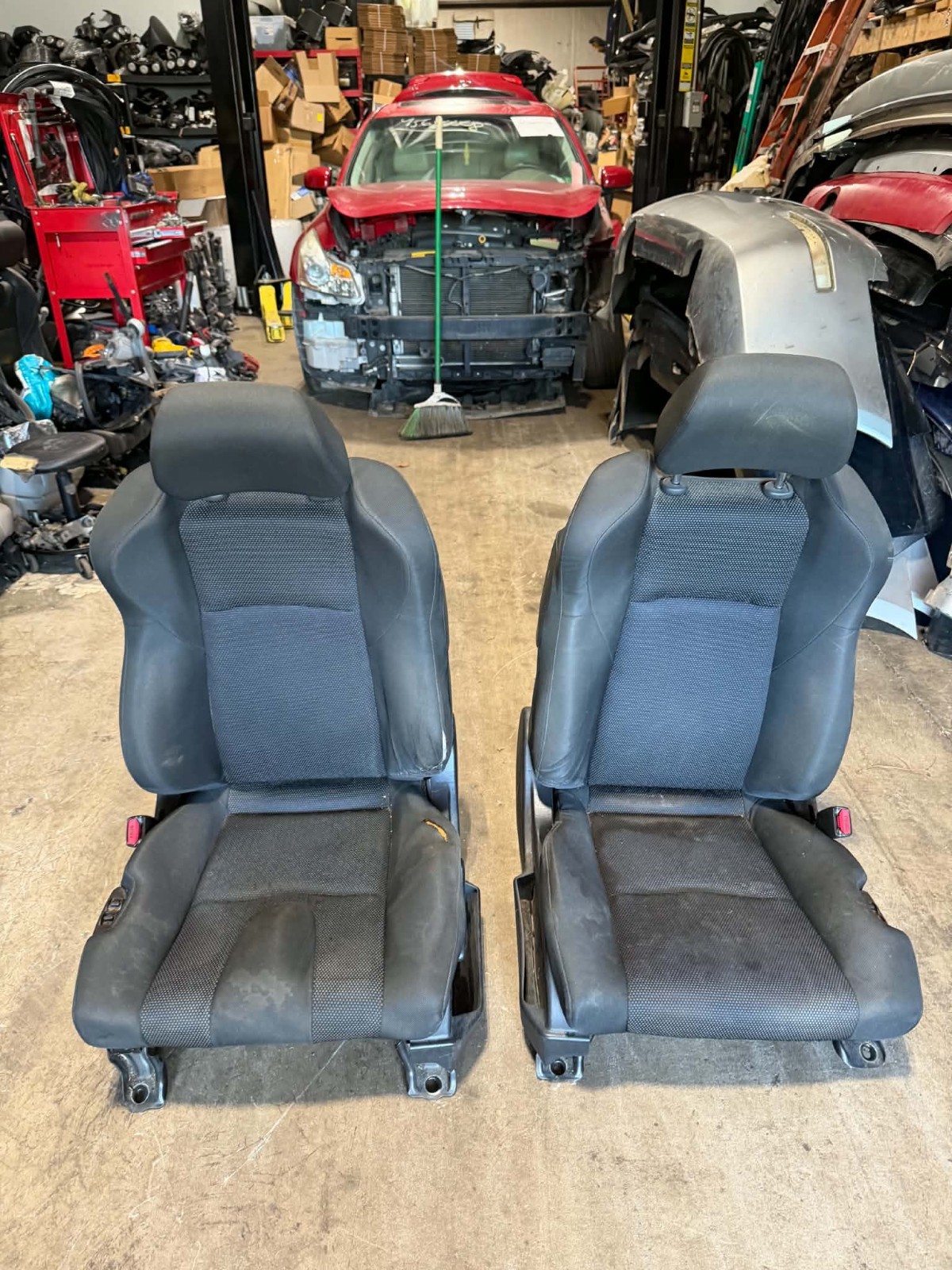 2003-2006  Nissan 350Z Convertible Cloth Seat Set OEM 