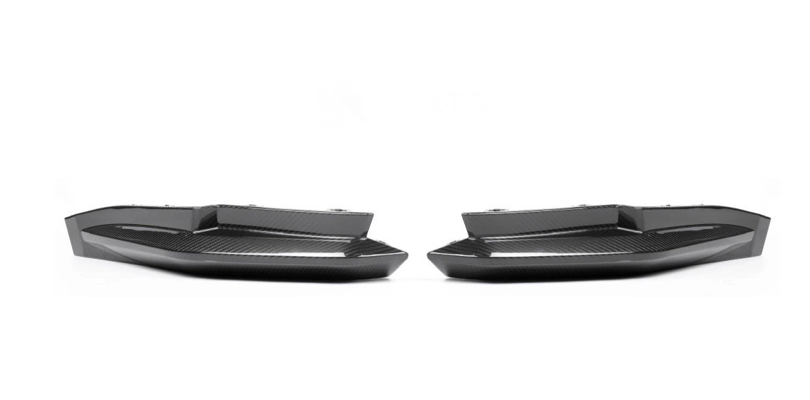 OEM Dry Carbon Rear Corner Splitters Performance Aerodynamic for BMW G80 M3 G82