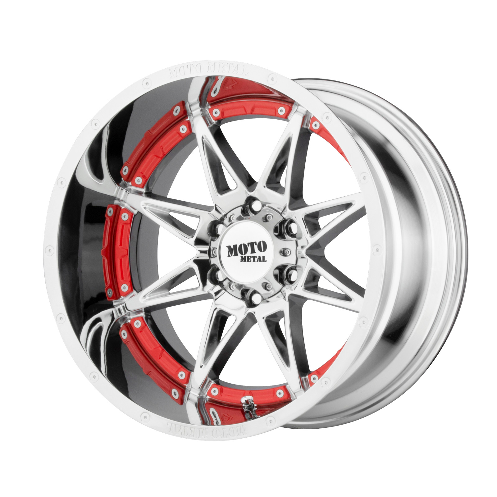 20x9 Moto Metal MO993 HYDRA Chrome Wheel 6x4.5 (18mm)