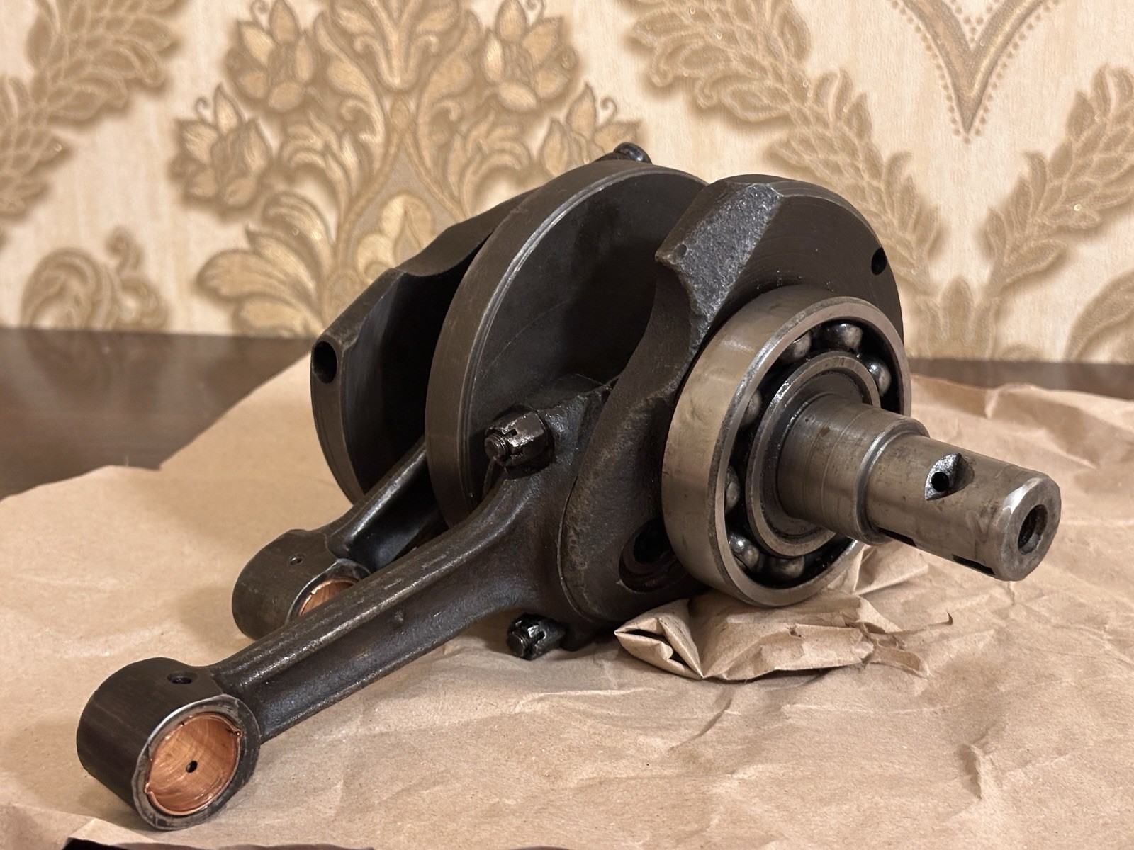 Original USSR KMZ Crankshaft Dnepr MT11 Original Rary KURBELWELLE