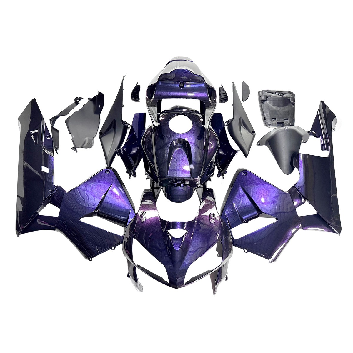 Chameleon Purple Fairings For Honda 2005 2006 CBR600RR 05 06 Injection Bodywork