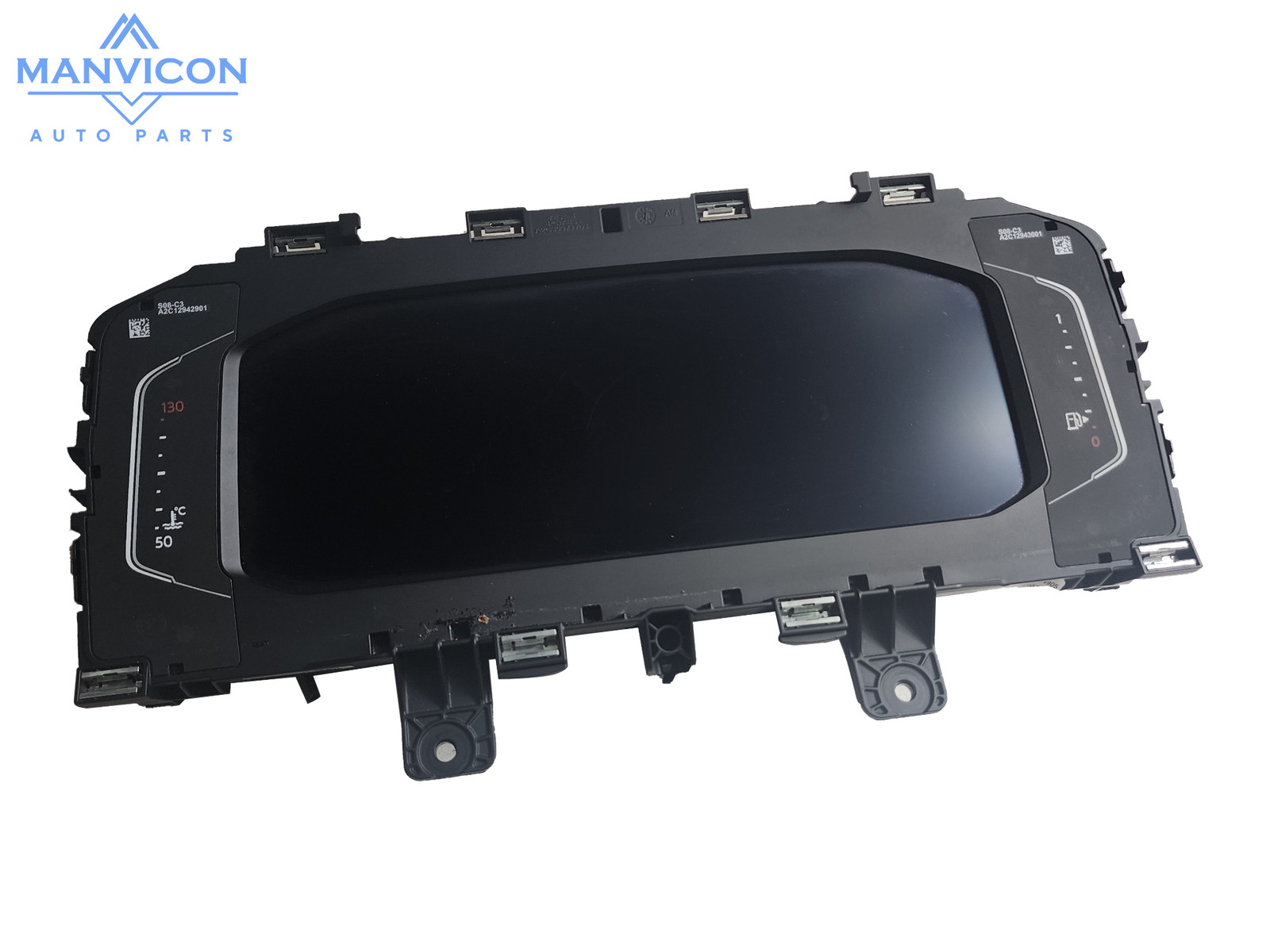 2017-2022 Volkswagen T-Roc Virtual Cockpit Instrumental Speedometer KPH Cluster