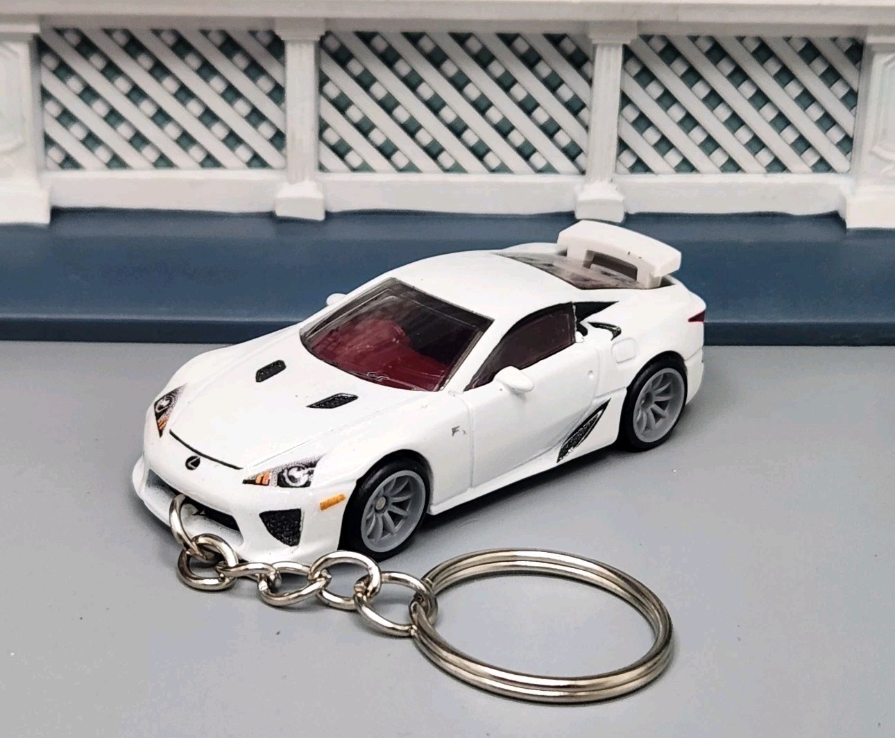Lexus LFA White Custom Diecast Car 🎁 AWESOME GIFT🎁