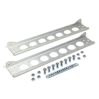 Derale 50023, Kit Fluid Cooler Mount Kit 14-1/4 x 2-3/8 in Brackets Aluminum Derale 50023, Kit Fluid Cooler Mount Kit 14-1/4 x 2-3/8 in Brackets Aluminum