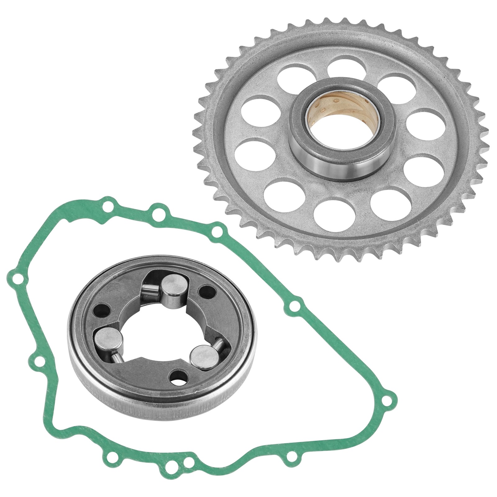 Starter Clutch One Way Sprag Sprocket Gear for Kawasaki 454 Ltd EN450A 1985-1990