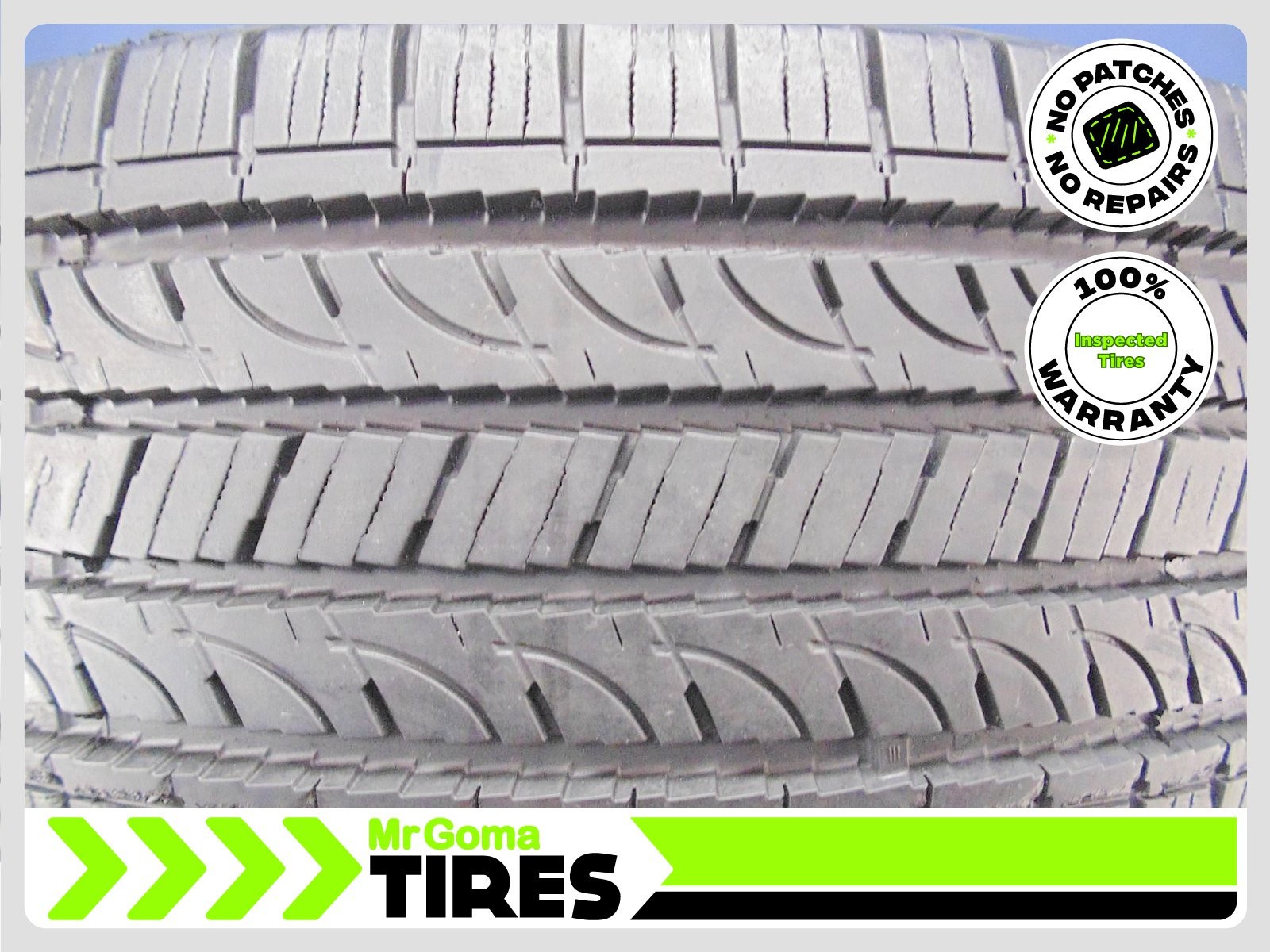 1 Yokohama Geolandar H/T G056 XL 255/70R17 USED TIRES 10.0/32 TREAD 110T 2557017