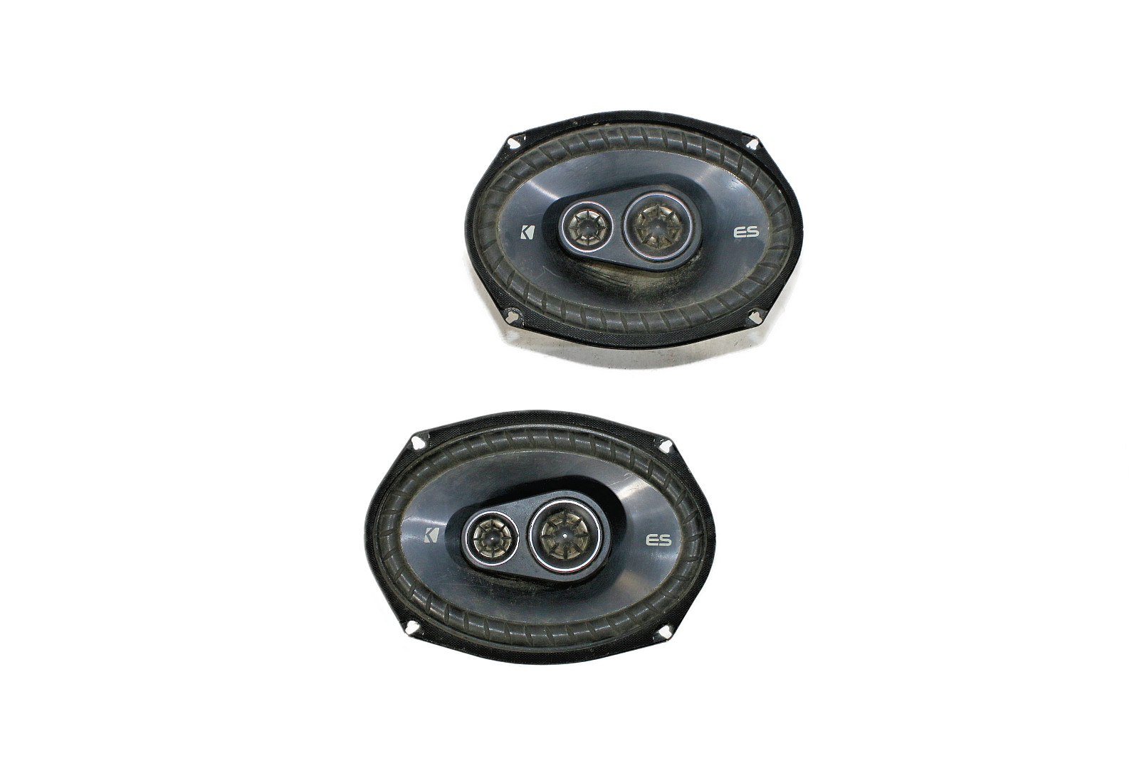 Kicker 6x9 Inch 3 Way Coaxial Speaker Pair 48ESC693 Kicker 6x9 Inch 3 Way Coaxial Speaker Pair 48ESC693