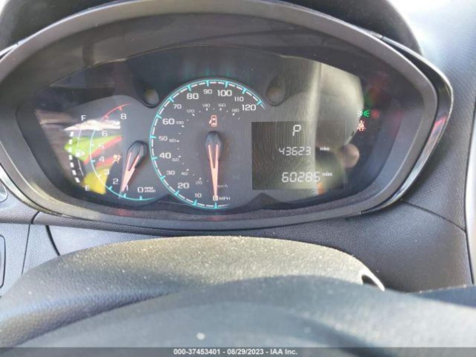 2016 Chevy Spark Speedometer Gas Model LS MPH ID 42338839 Instrument Cluster OEM