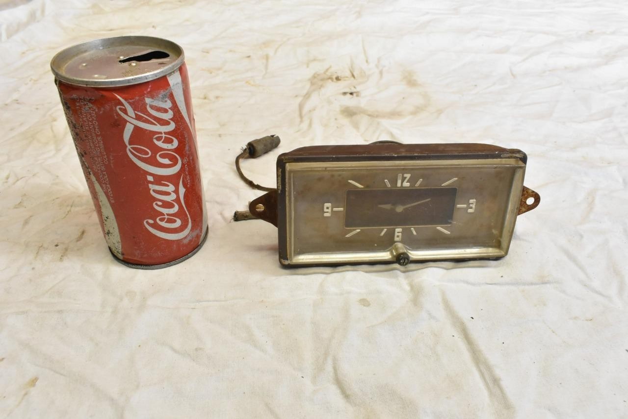 Vintage CLOCK for a 1941-42 PACKARD Car Automobile by The Geo. W. Borg Corp