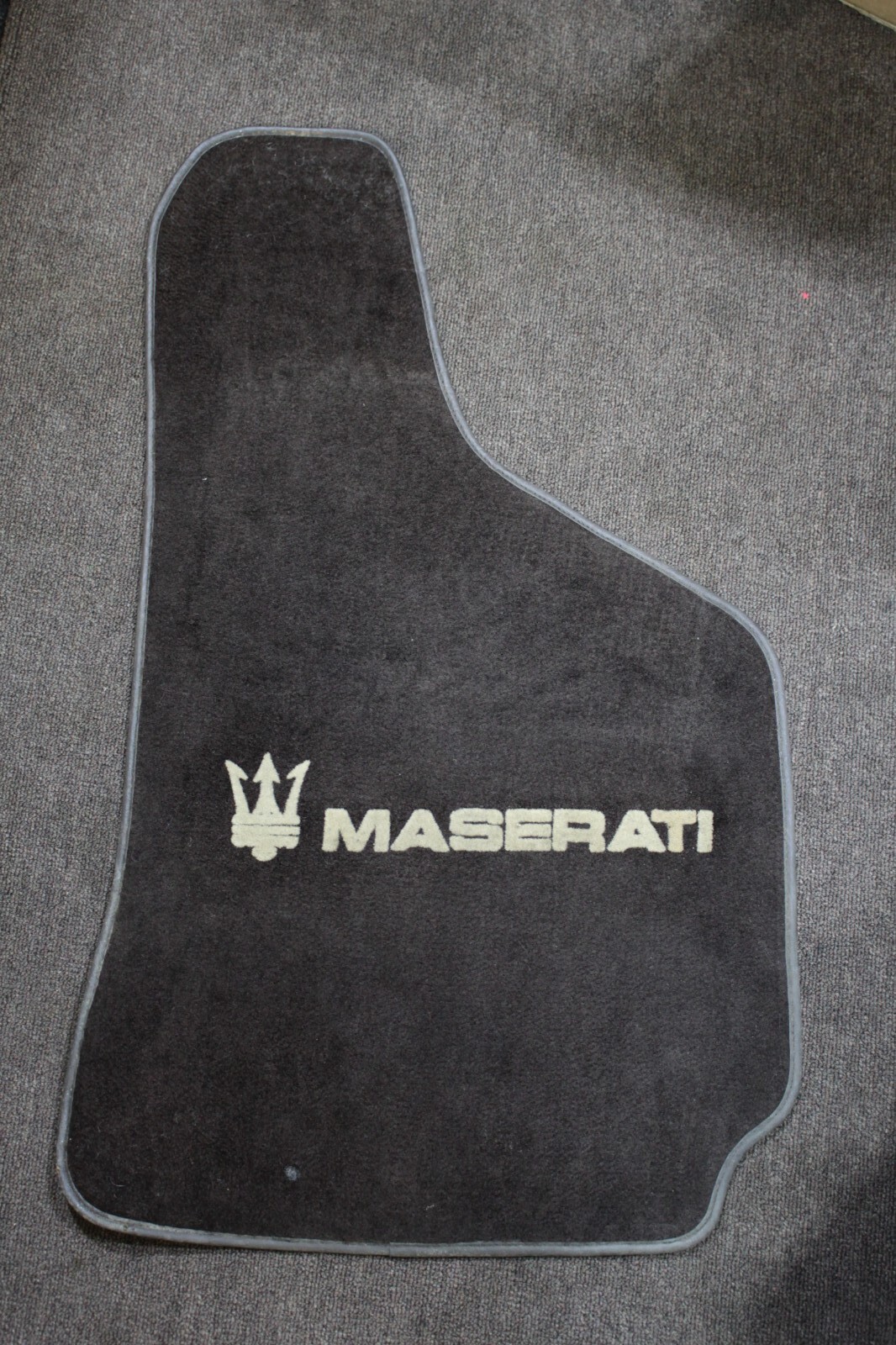 Floor Mat For Maserati vintage 1980's BiTurbo Authentic Original mat