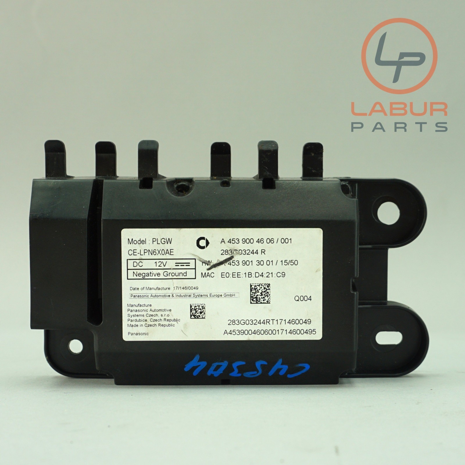 C453 W453 16-19 Smart Fortwo Electronic Control Module Unit K1273