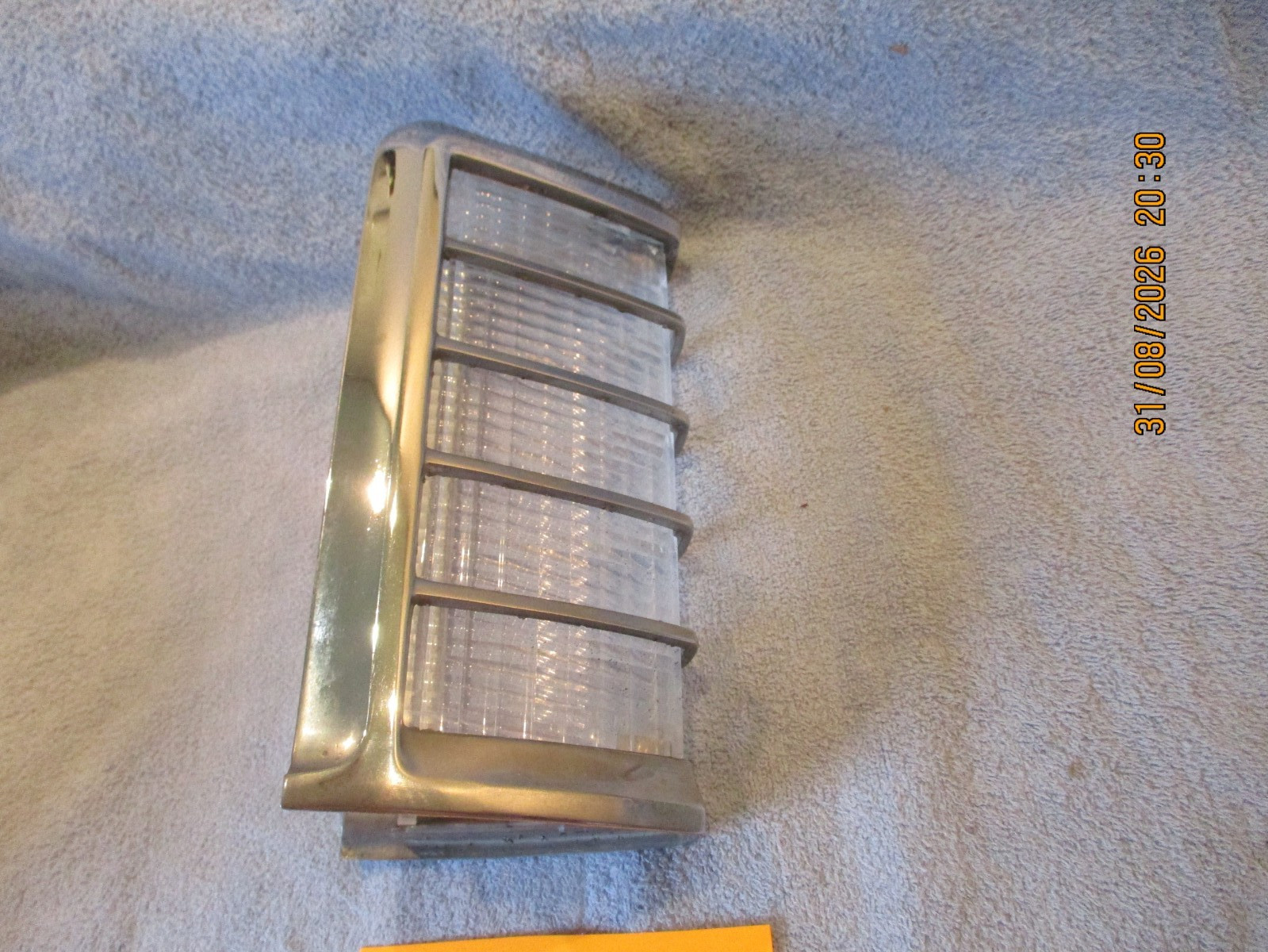 1974-1978 LINCOLN TOWN CAR CONTINENTAL DRIVERS LEFT SIDE TURN SIGNAL LENS BEZEL